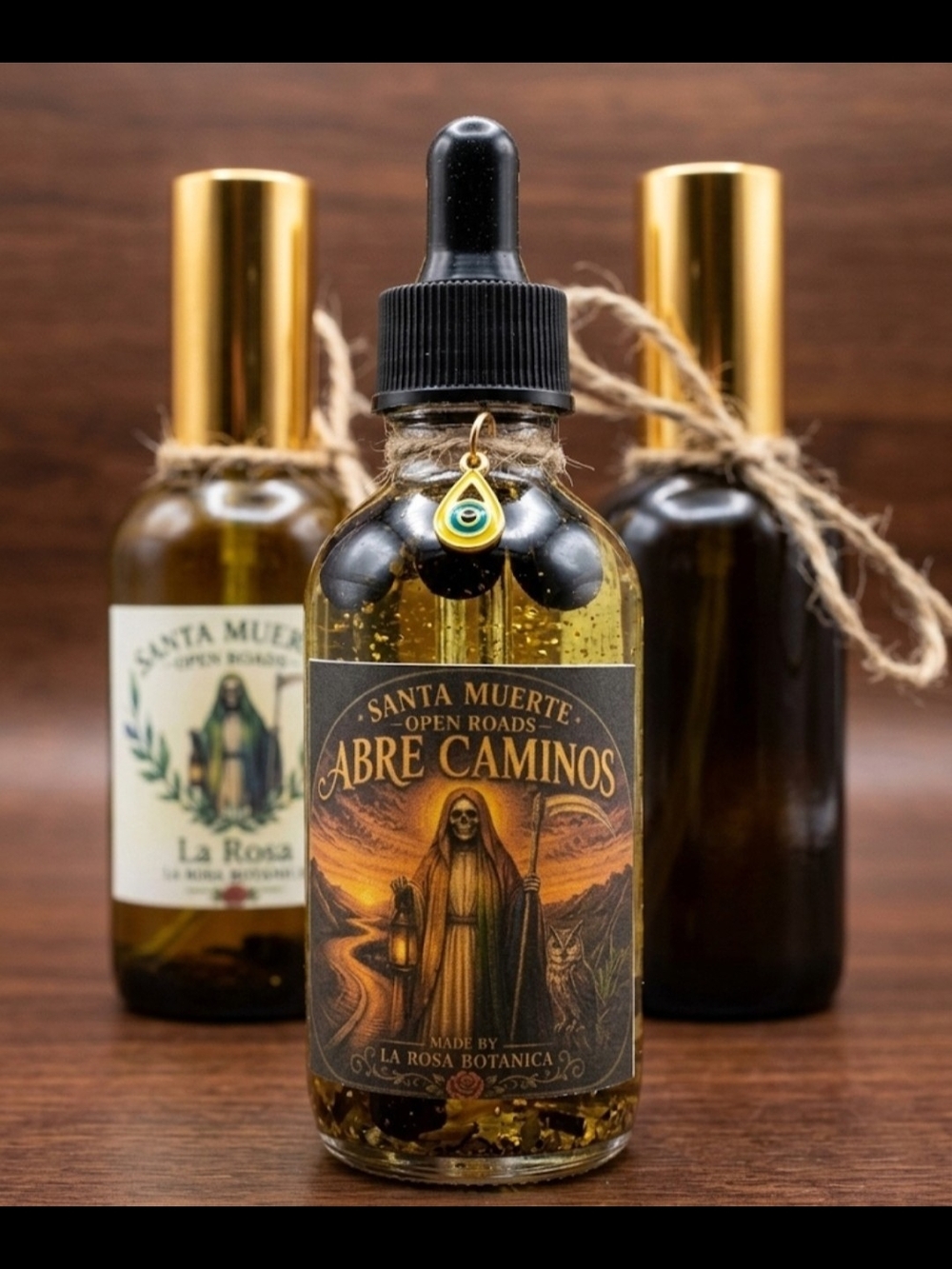 Santa Muerte Abre Camino Oil | Open Roads Spell Oil | Remove Obstacles & Attract